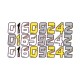 Adesivi da Corsa "Stikers 06-0210" - Overside Hardwear